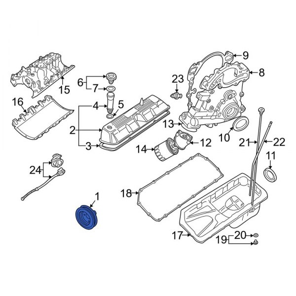 Engine Crankshaft Pulley