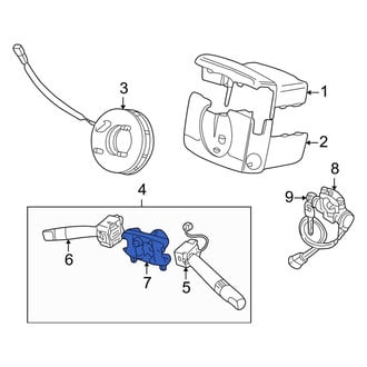 Land Rover OE - Combination Switch Bracket