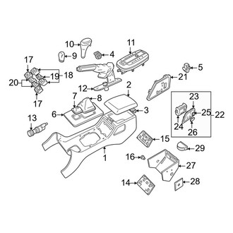 Land Rover OE - Center Console