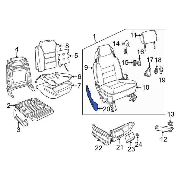 Seat Track Cover