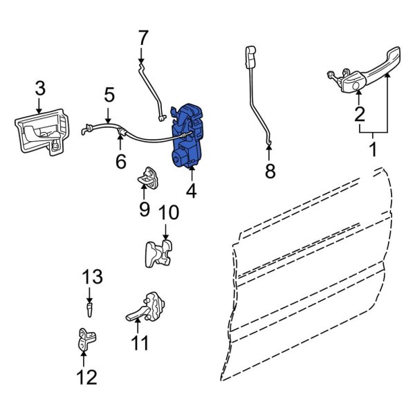 Door Latch Assembly