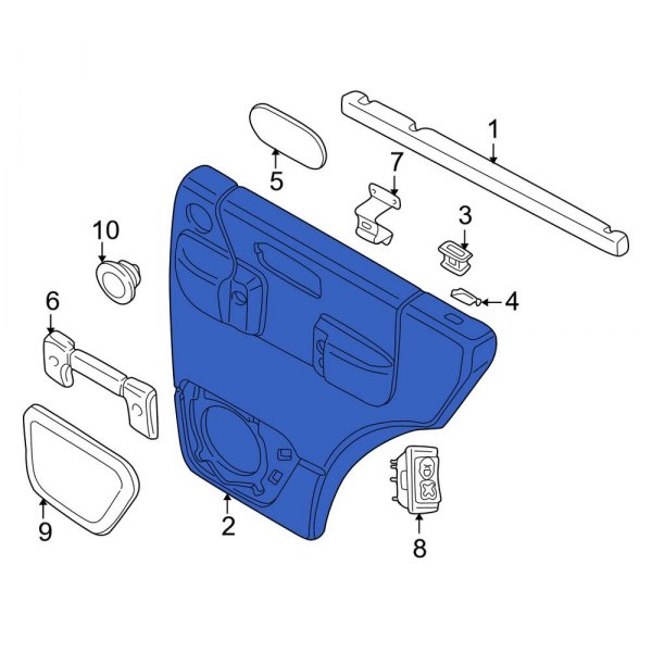 Door Interior Trim Panel