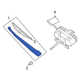 Land Rover OE - Front Right Wiper Arm