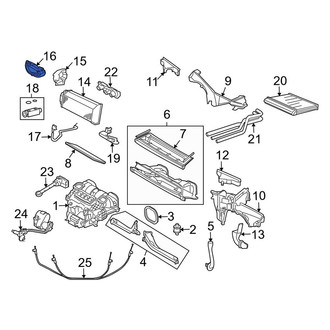 Land Rover OE - A/C Evaporator Core Grommet