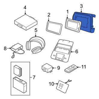 Land Rover OE - Video Monitor Bracket