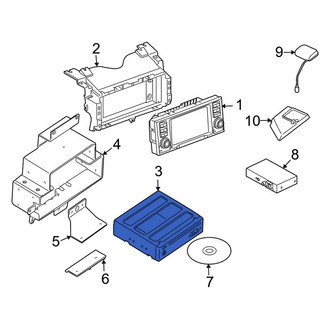 Land Rover OE - GPS Navigation Control Module