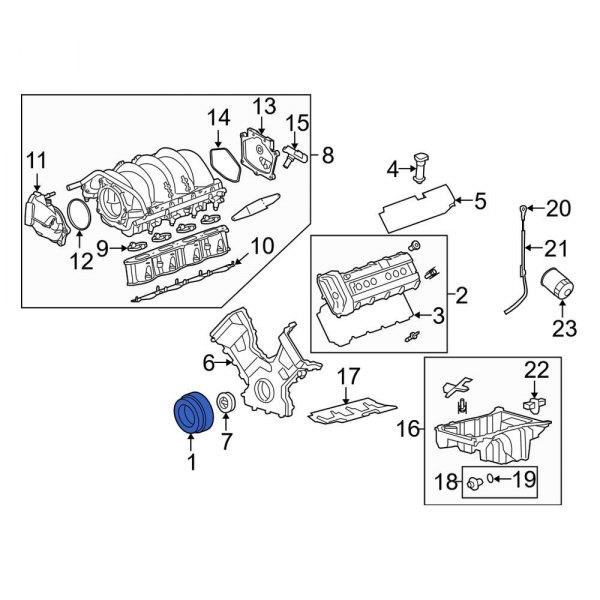 Engine Crankshaft Pulley