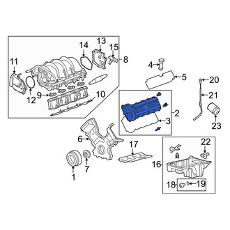 Land Rover OE - Right Engine Valve Cover