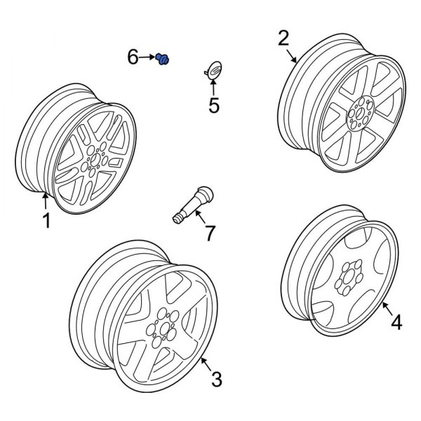 Wheel Lug Nut