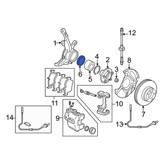 Land Rover OE - Front Wheel Seal