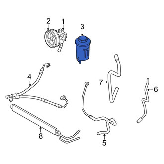 Land Rover OE - Power Steering Reservoir