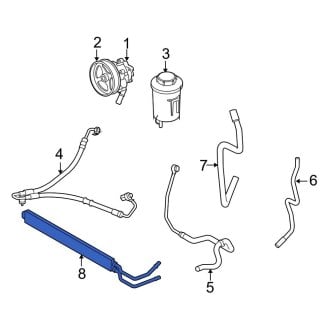 Land Rover Power Steering Cooling | Coolers, Lines & Brackets — CARiD.com