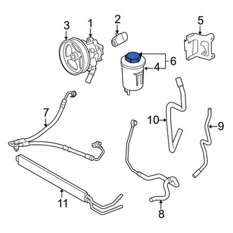 Land Rover OE - Power Steering Reservoir Cap