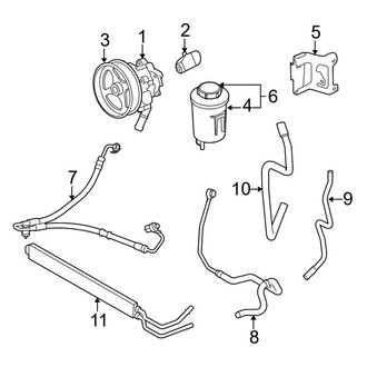 Land Rover OE - Steering Gear & Linkage - Pump & Hoses (Autobiography / HSE / HSE Lux / Supercharged)