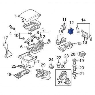 Land Rover Range Rover OEM Interior Components — CARiD.com