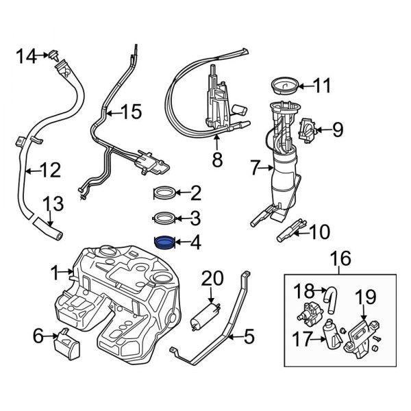 Fuel Tank Access Cover