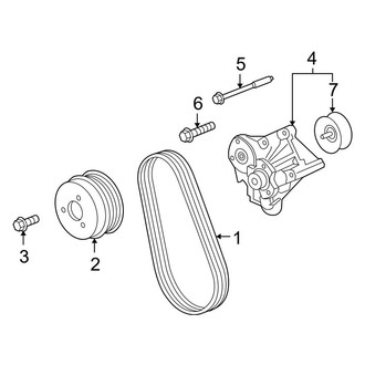 Land Rover OE - Cooling - Belts & Pulleys (Secondary), (HSE / HSE Lux)