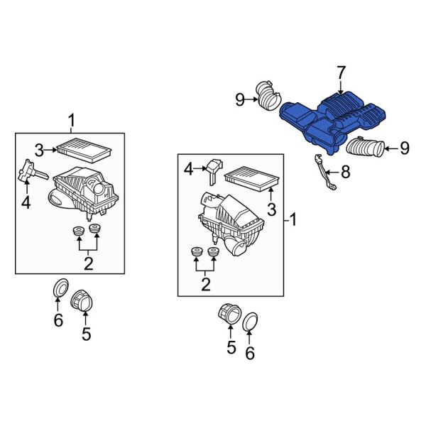 Engine Air Intake Resonator