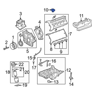 Land Rover OE - Engine Oil Filler Cap