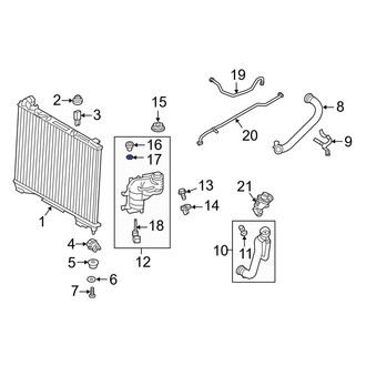 Land Rover OE - Engine Coolant Bleeder Screw O-Ring