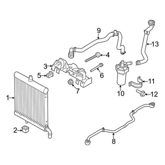 Land Rover OE - Cooling - Radiator & Components (Auxiliary), (Autobiography / Supercharged Gas)