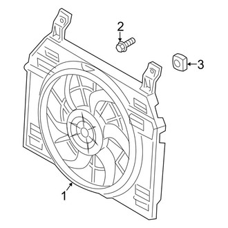 Land Rover OE - Air Conditioner & Heater - Condenser Fan (Autobiography / Supercharged / SV Autobiography)