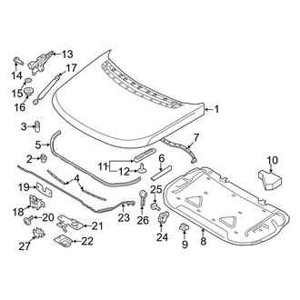 Land Rover OE - Hood & Components