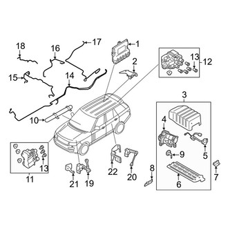 Land Rover OE - Electrical - Ride Control Components