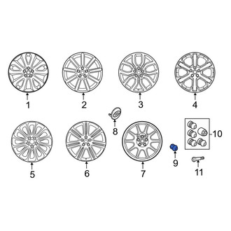 Land Rover OE - Wheel Lug Nut