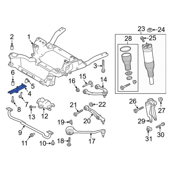 Suspension Crossmember Reinforcement