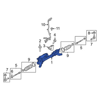 Land Rover OE - Rack and Pinion Assembly