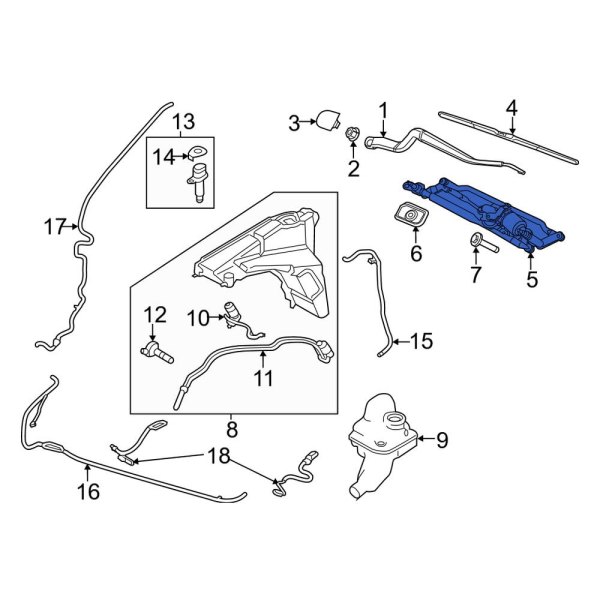 Windshield Wiper Motor