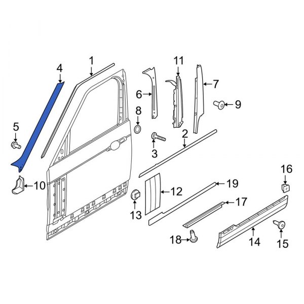 Windshield Molding