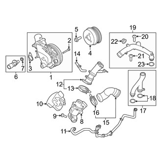 Land Rover OE - Cooling - Water Pump (Gas)