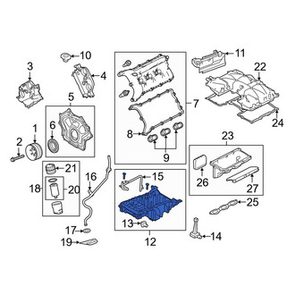 Land Rover OE - Engine Oil Pan