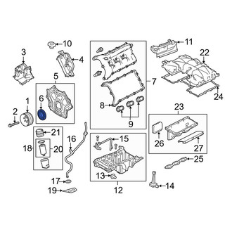 Land Rover OE - Front Engine Crankshaft Seal
