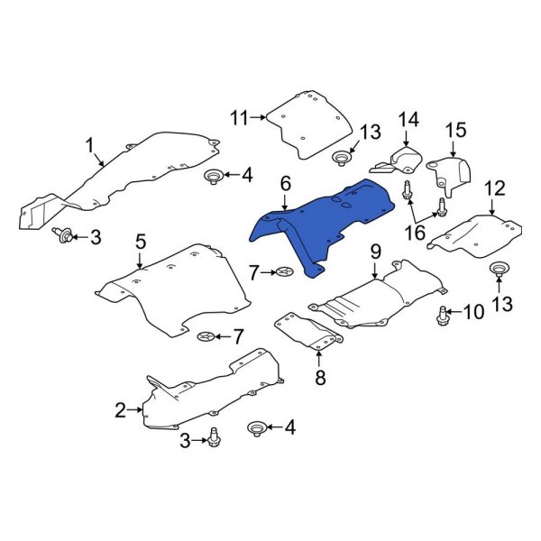 Floor Pan Heat Shield