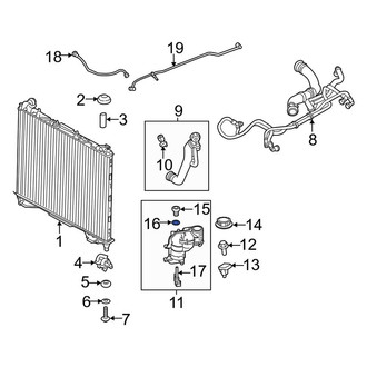 Land Rover OE - Engine Coolant Bleeder Screw O-Ring