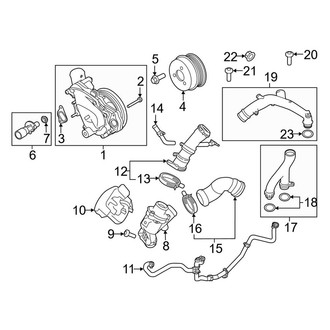 Land Rover OE - Cooling - Water Pump (5.0L)