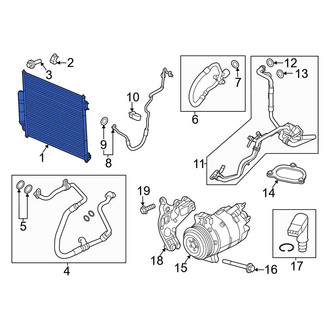 Land Rover OE - A/C Condenser
