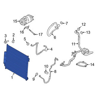 Land Rover OE - A/C Condenser