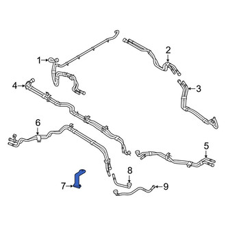 Land Rover OE - Drive Motor Battery Pack Coolant Hose Bracket
