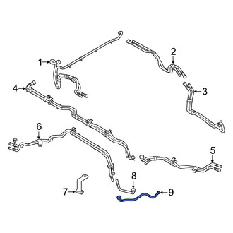 Land Rover OE - Left Drive Motor Battery Pack Coolant Hose