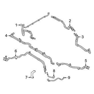 Land Rover OE - Electrical Components (High Voltage, Battery Cooling Lines), (2.0L)