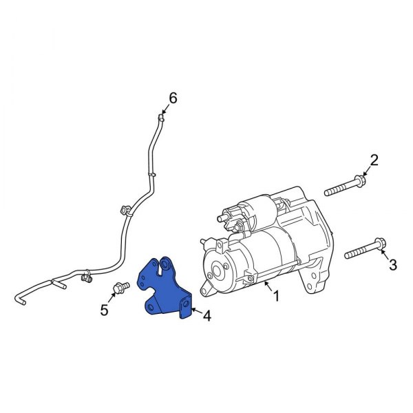 Starter Motor Bracket