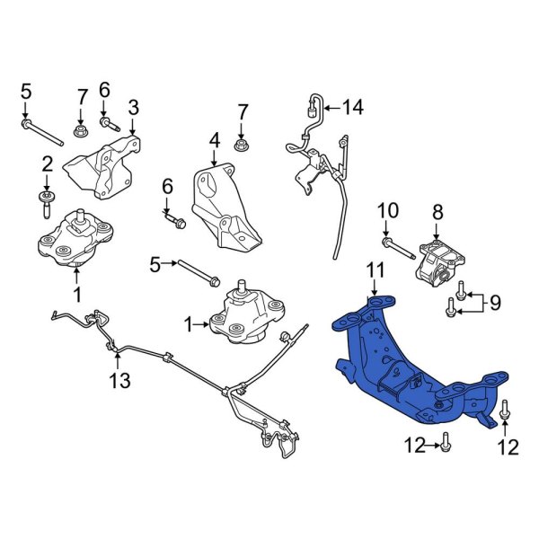 Transmission Crossmember