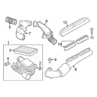 Land Rover OE - Engine - Air Intake (MILD HYBRID EV-GAS (MHEV))