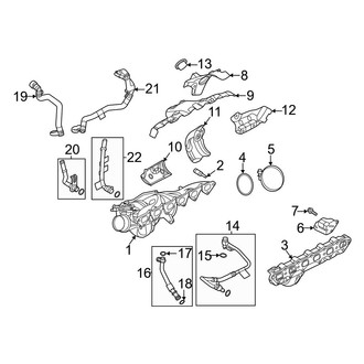 Land Rover OE - Engine - Turbocharger & Components (MILD HYBRID EV-GAS (MHEV))