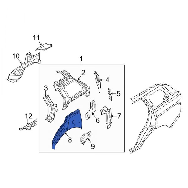 Wheel Housing Side Panel