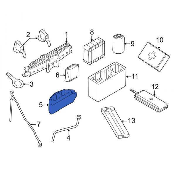 Trunk Floor Storage Box